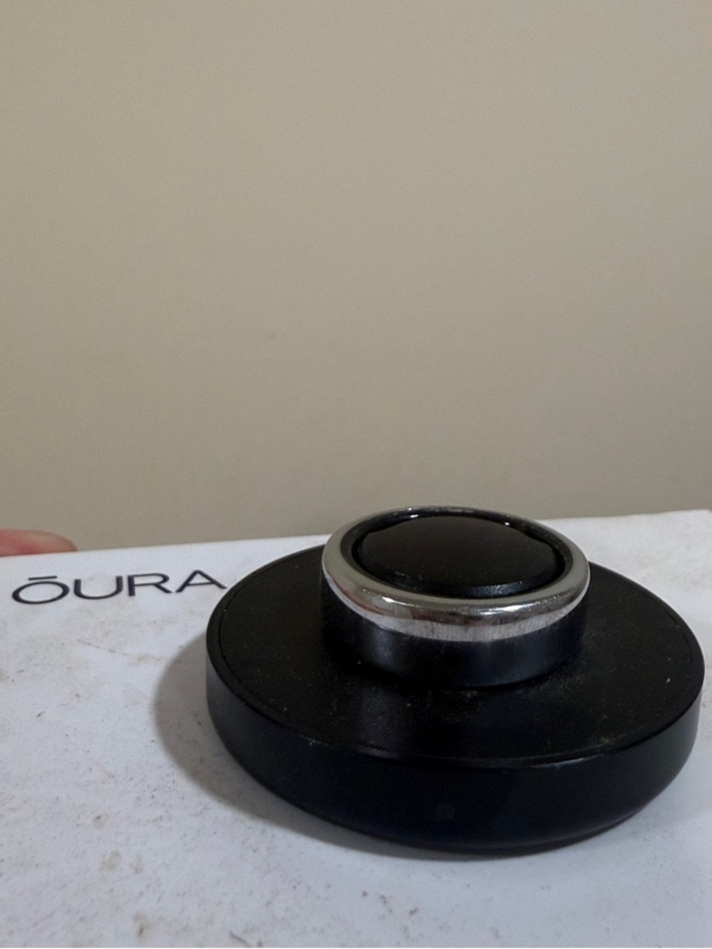 Oura 3 silver ring size 10